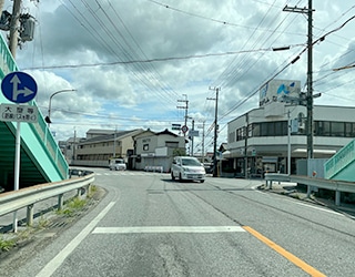 地福寺町の交差点